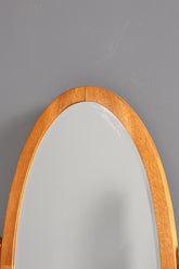 Stilvolle Gründerzeit Kommode Antik Louis Philippe Sideboard mit Spiegel Flurkommode