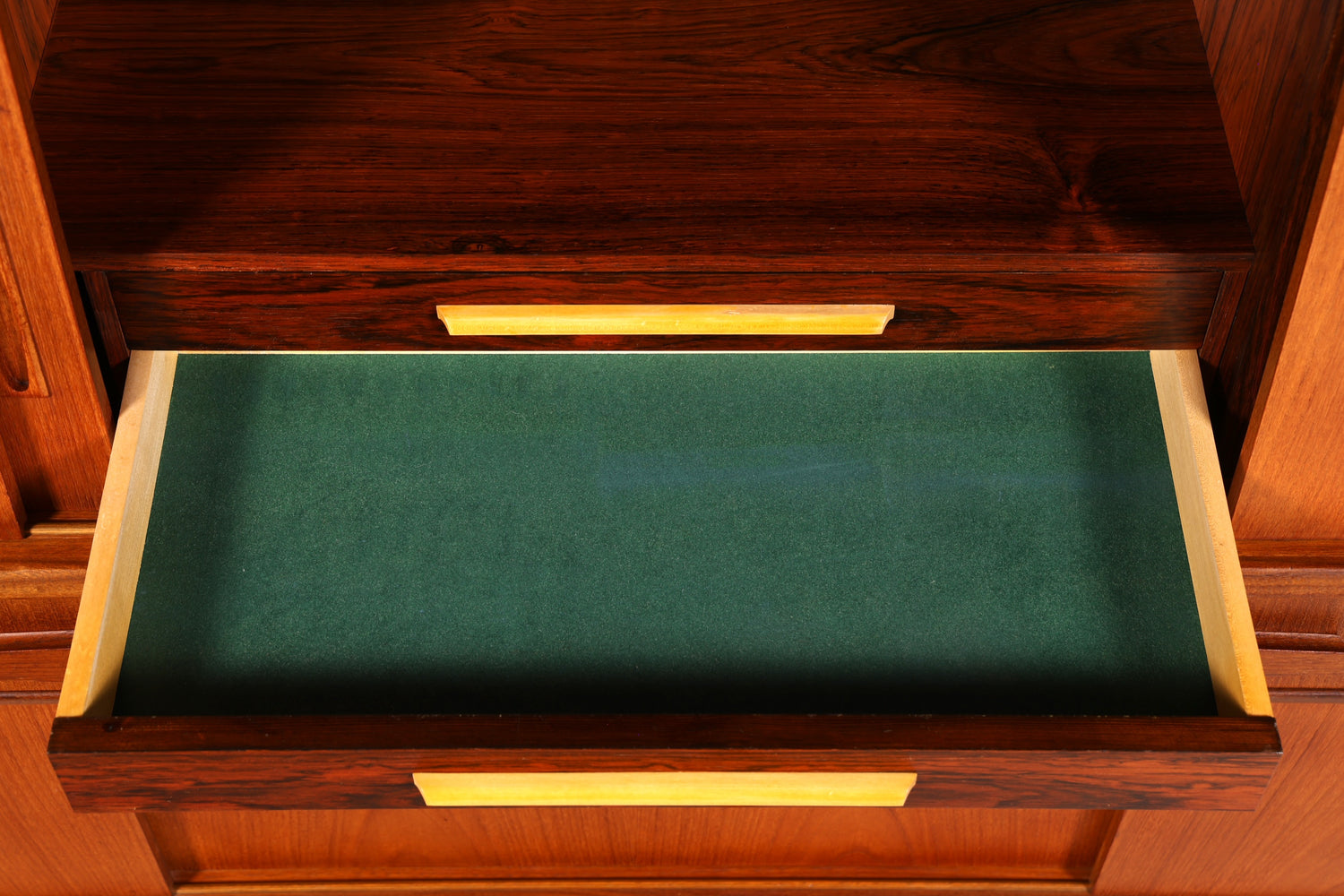 Wunderschönes Mid Century Highboard Teak Holz Original PAM Viby J. Schrank Büro Kommode Barschrank 60er Jahre