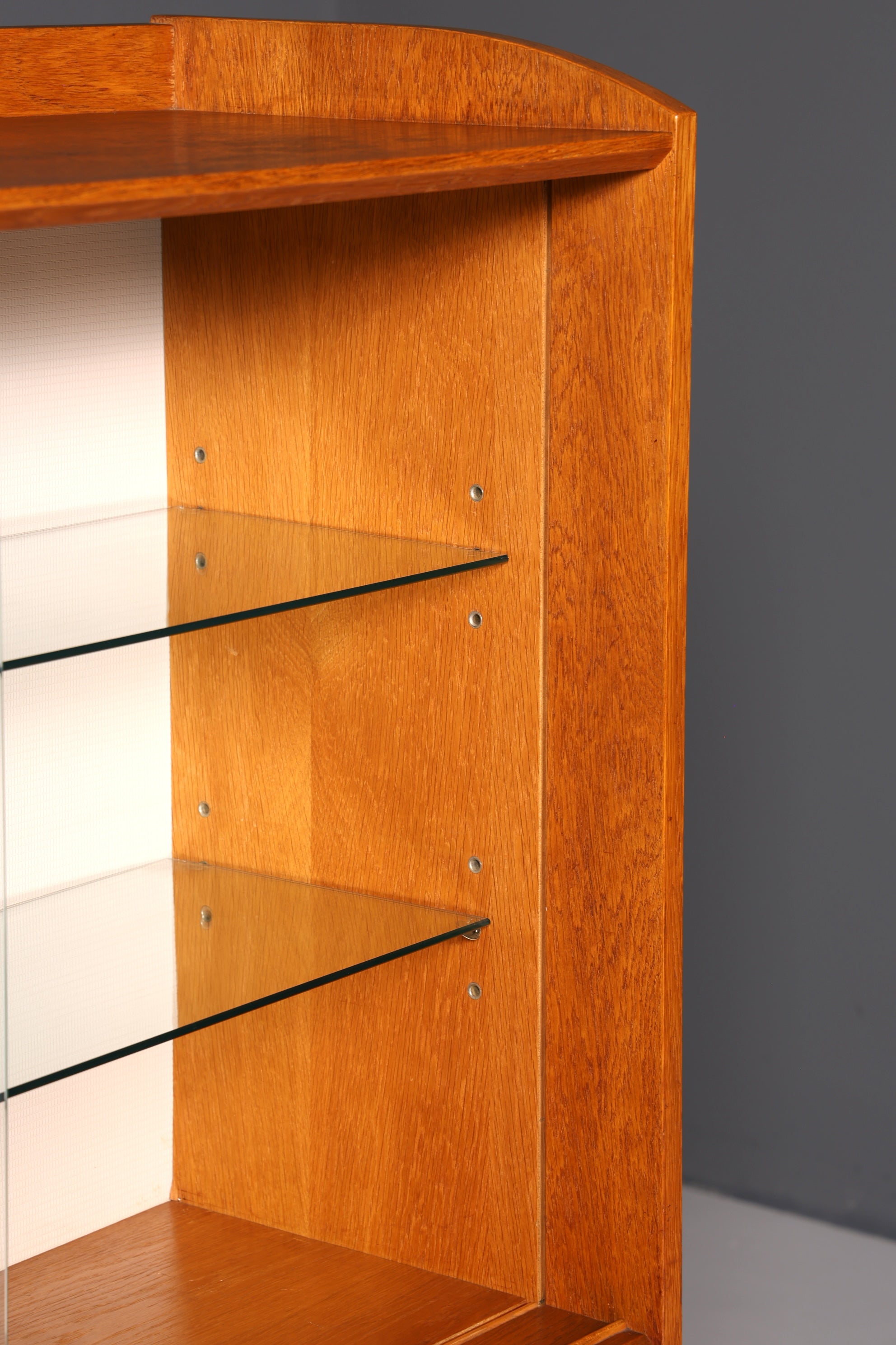 Traumhafter Mid Century Schrank Vitrine Vintage Retro Highboard Vitrinenschrank 60s Regal