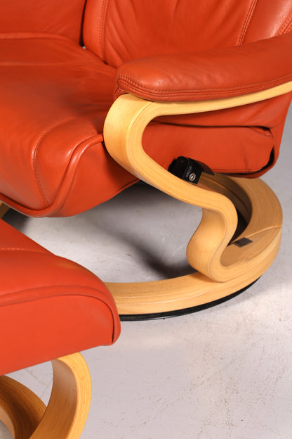 Wunderschöner Original Himolla Sessel &quot;Modell 7032&quot; Armlehnsessel mit Hocker Liegefunktion Relax Sessel