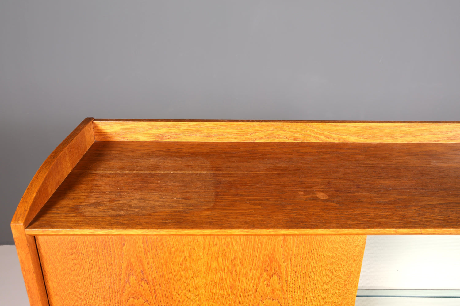 Traumhafter Mid Century Schrank Vitrine Vintage Retro Highboard Vitrinenschrank 60s Regal