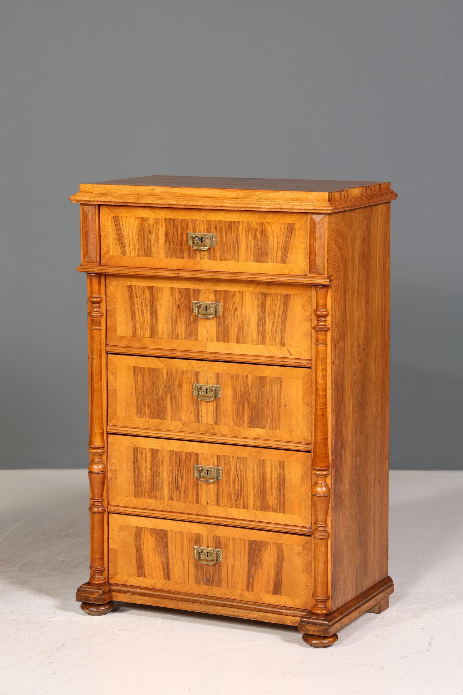 Wunderschöne Gründerzeit Kommode Jugendstil Vertiko Schubladenkommode Antik Wäschekommode