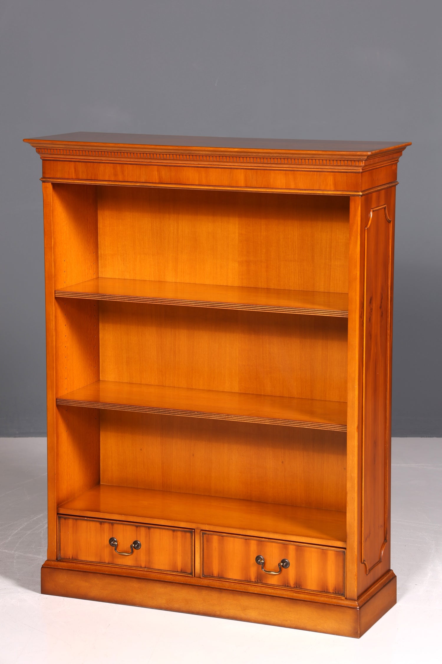 Wunderschönes Original Heldense Bücherregal Englisches Holz Bücher Ablage Leseregal