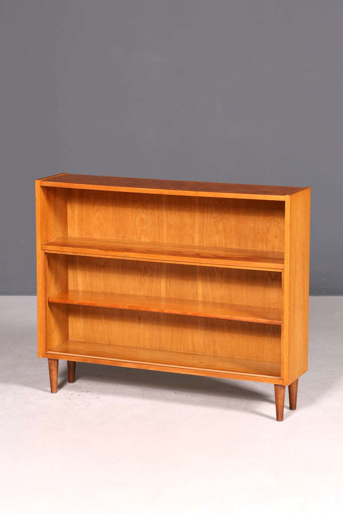 Wunderschönes Mid Century Regal Vintage Bücherregal 60er Jahre Holz Regal Buchablage