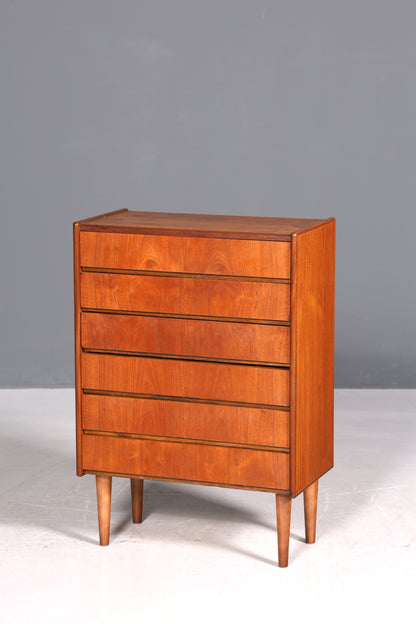 Wunderschöne Mid Century Kommode Danish Design Vintage 60s 70s Schrank Schubladenkommode