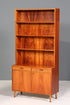 Traumhaftes Mid Century Regal echt Holz Schrank Danish Design Retro Kommode Vintage Bücherregal 60er Jahre 1 von 3