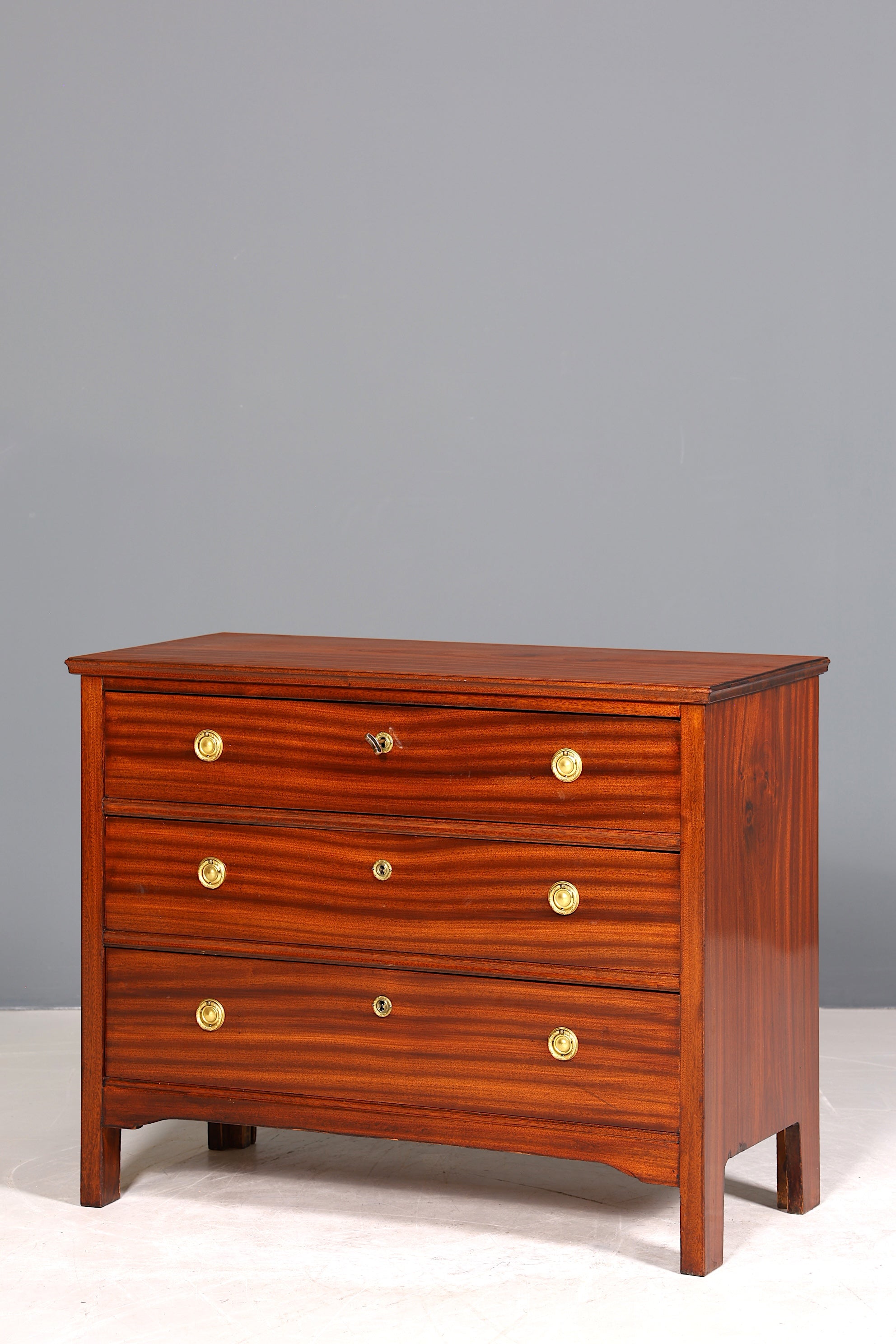 Wunderschöne Englische Antik Kommode Mahagoni Sideboard Schubladenkommode