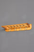 Schlichte Mid Century Garderobe Retro Hutablage Vintage Hakenleiste 60s Hakenleiste