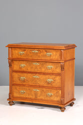 Stilvolle Gründerzeit Kommode Jugendstil Antik Sideboard Schubladenkommode Wäschekommode