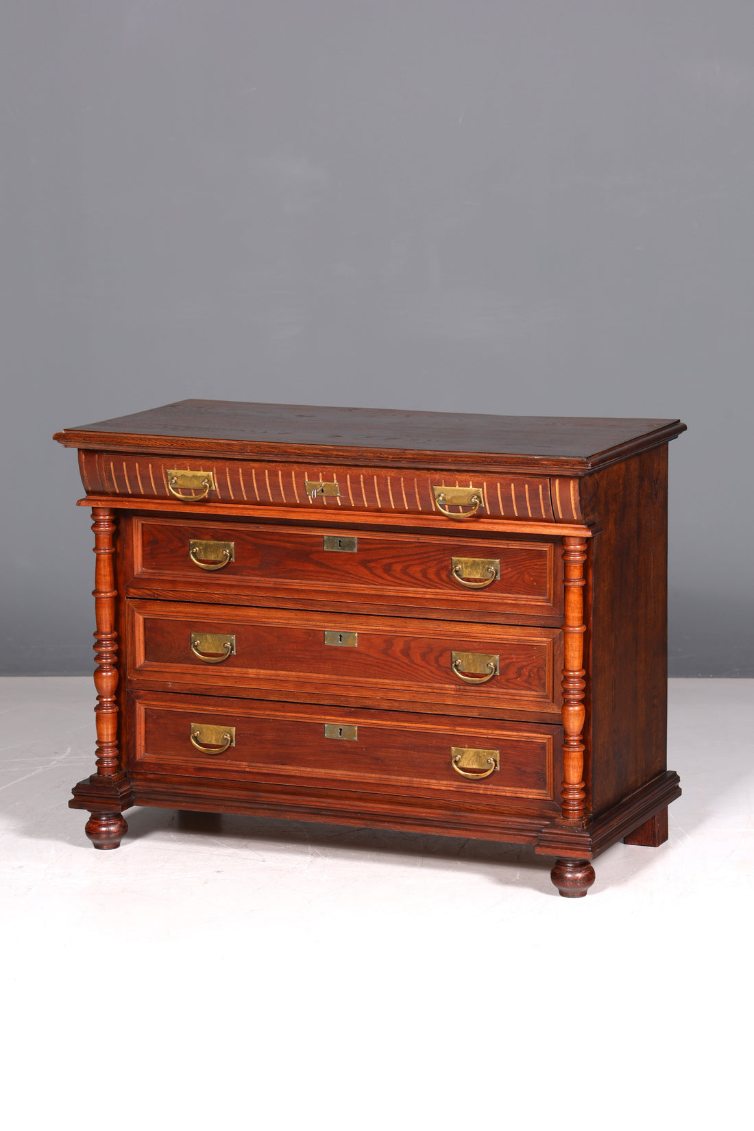 Wunderschöne Gründerzeit Kommode Jugendstil Antik Sideboard Schubladenkommode