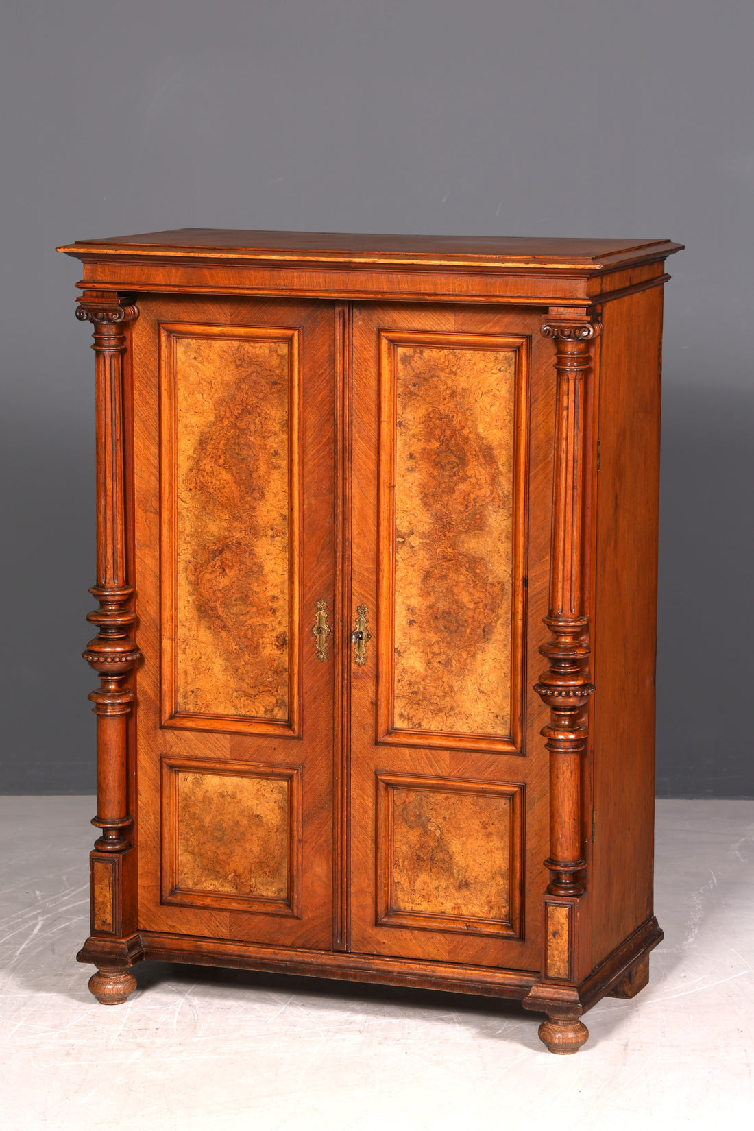 G198 Finish Traumhaftes Gründerzeit Vertiko Jugendstil Schrank Antik Highboard Kommode (Kopie)