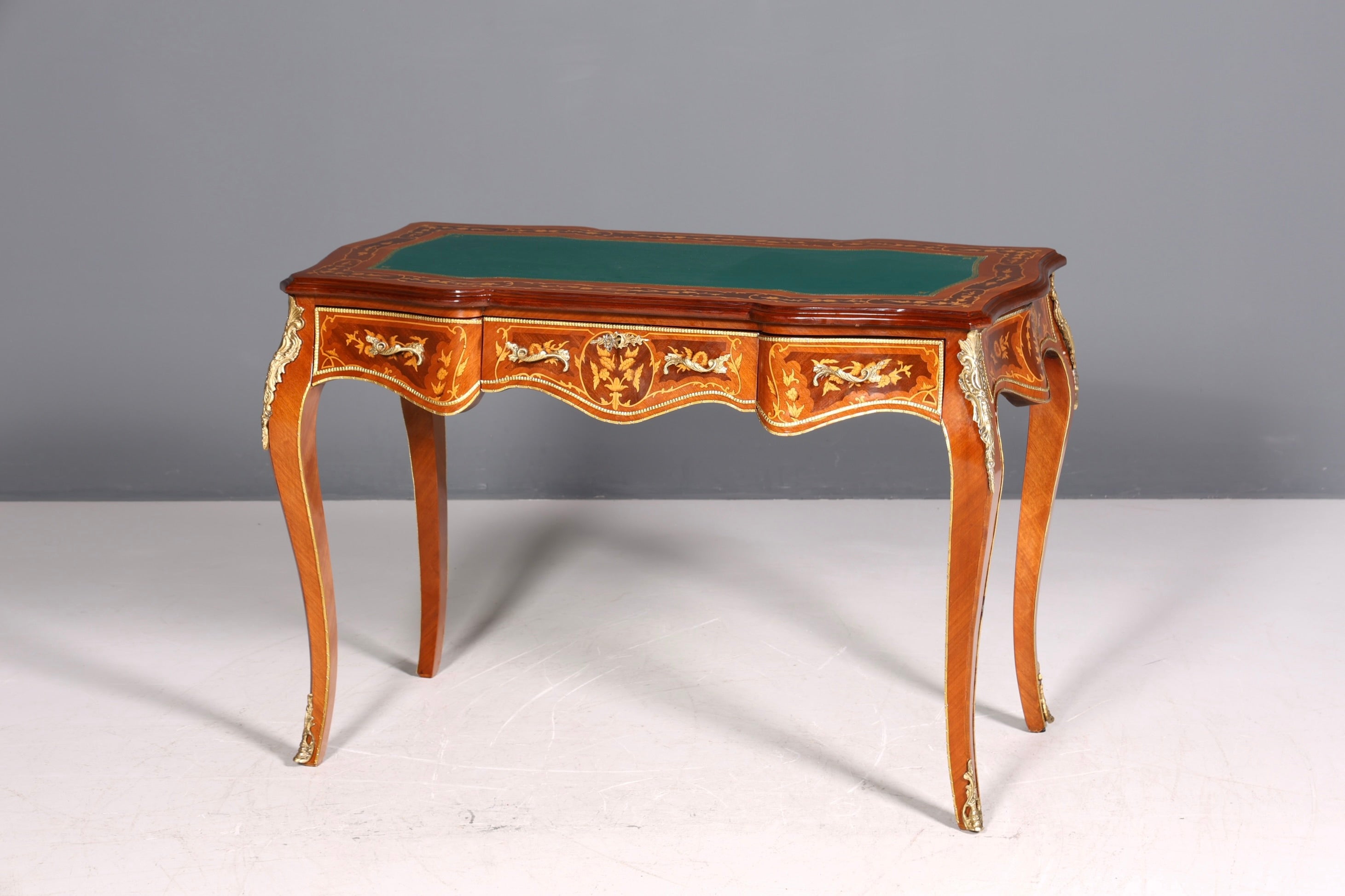 Wunderschöner Louis XV Stil Schreibtisch French Office Desk Antik Stil Bürotisch
