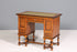 Traumhafter Gründerzeit Schreibtisch Jugendstil Eiche Bürotisch echt Leder Antik Office Desk