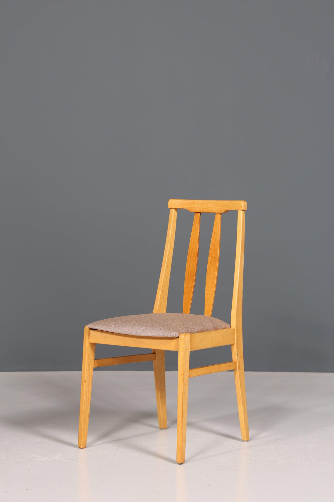 Schlichter Mid Century Stuhl Retro Sekretär Stuhl Danish Design Küchenstuhl Esszimmer Stuhl