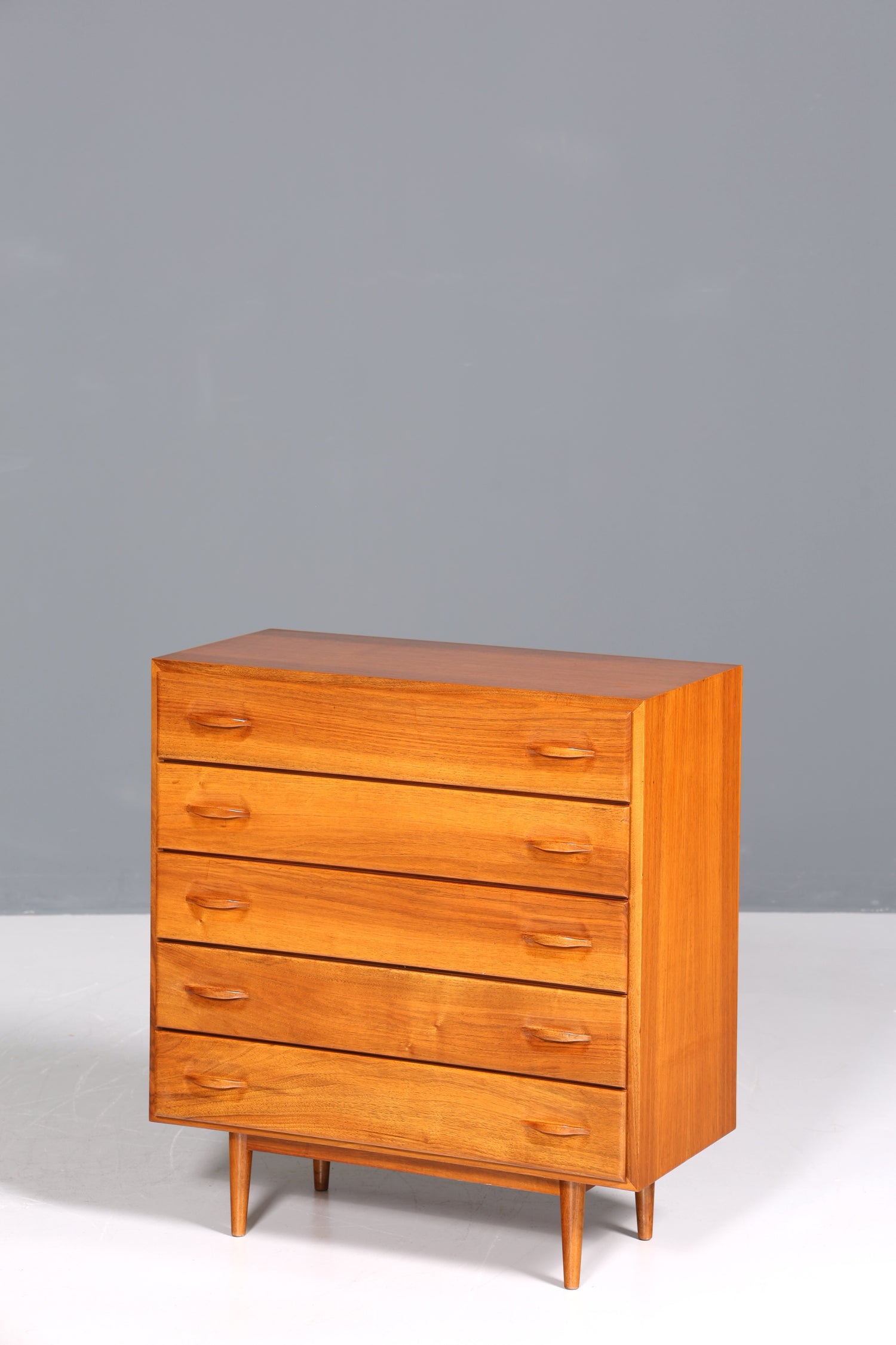 Traumhafte Mid Century Kommode Teak Holz Sideboard Vintage Schubladen Kommode Vertiko