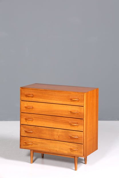 Traumhafte Mid Century Kommode Teak Holz Sideboard Vintage Schubladen Kommode Vertiko