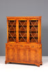 Wunderschöne Englische Vitrine Bücherschrank Buffet Antik Stil Englisch Eibe Glasvitrine Bibliothek
