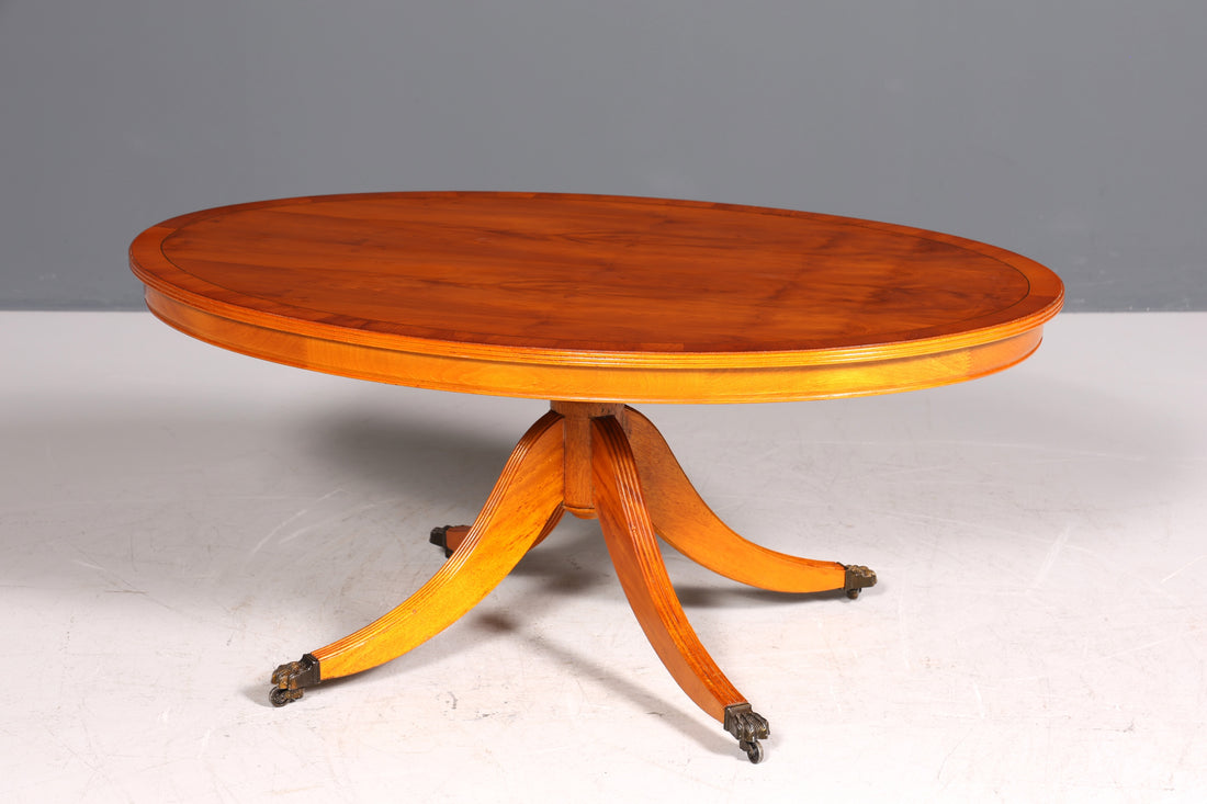 Traumhafter Englischer Tisch Couchtisch Englisch Antik Stil Eibe Ablagetisch Regency Stil