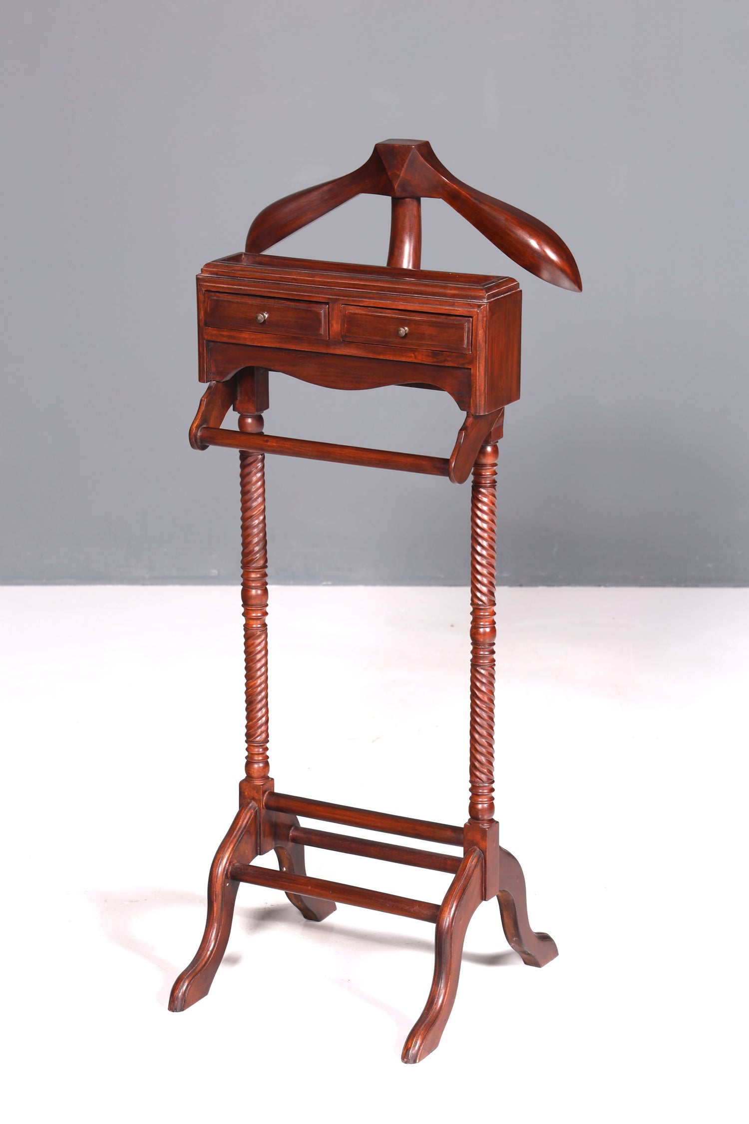 Wunderschöner Gründerzeit Kleiderbutler Antik Kleiderständer echt Holz Herrendiener Kleider Ablage Stummer Diener