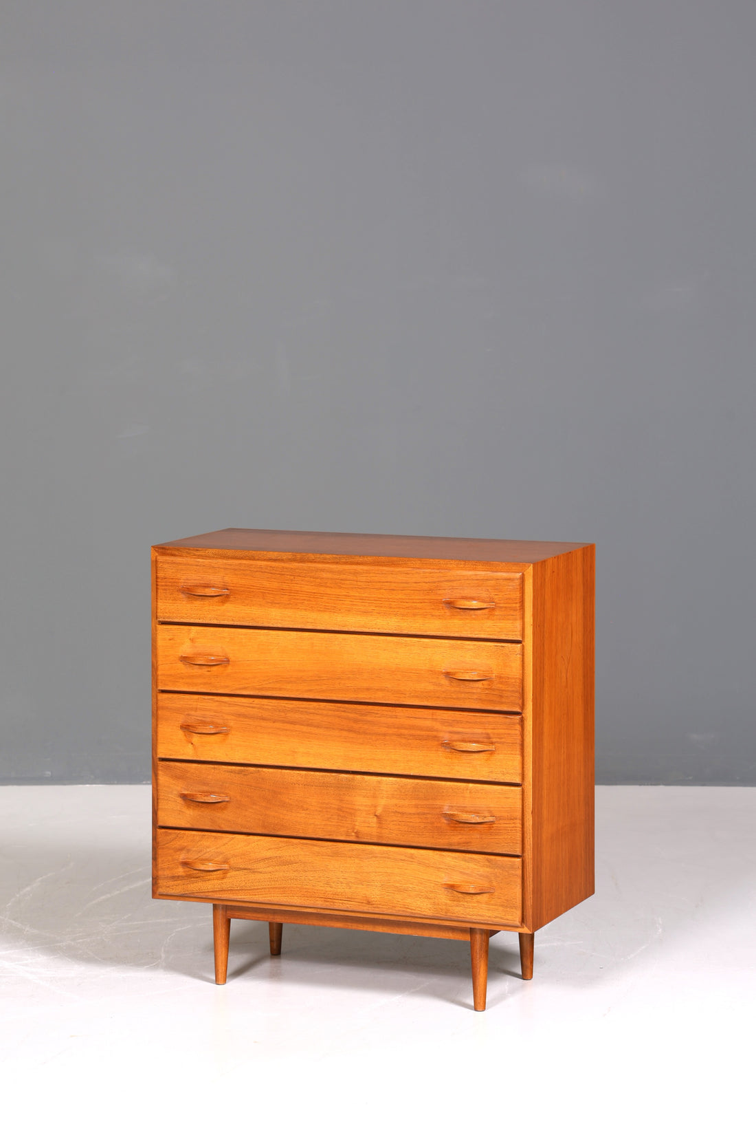 Traumhafte Mid Century Kommode Teak Holz Sideboard Vintage Schubladen Kommode Vertiko