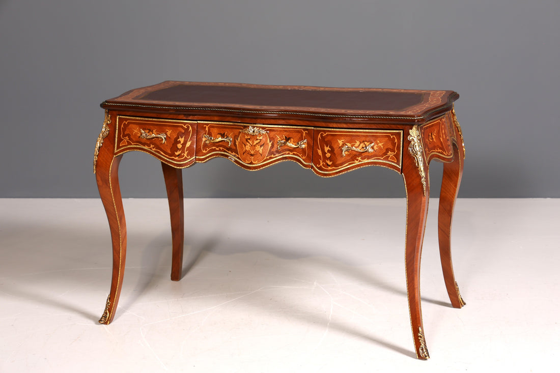 Dreamy Louis XV style desk French desk antique style office table