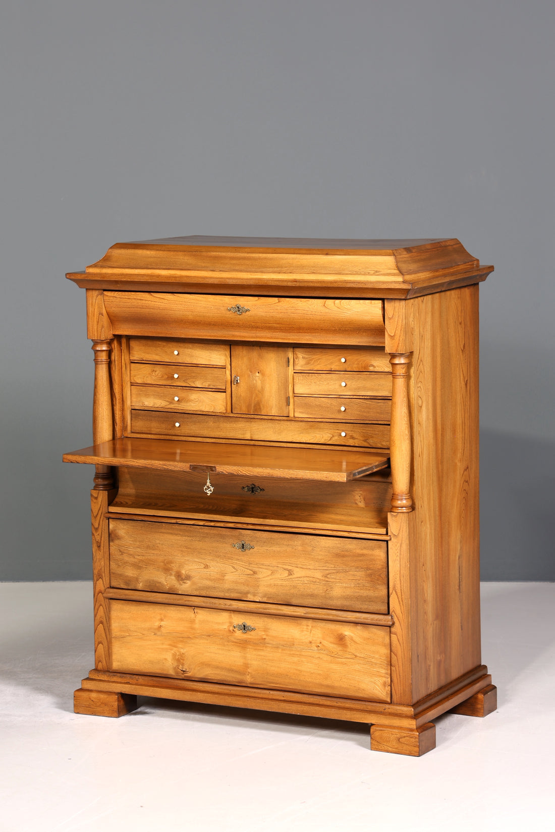 Traumhafter Biedermeier Sekretär Gründerzeit Vertiko Antik Kommode Schreibkommode