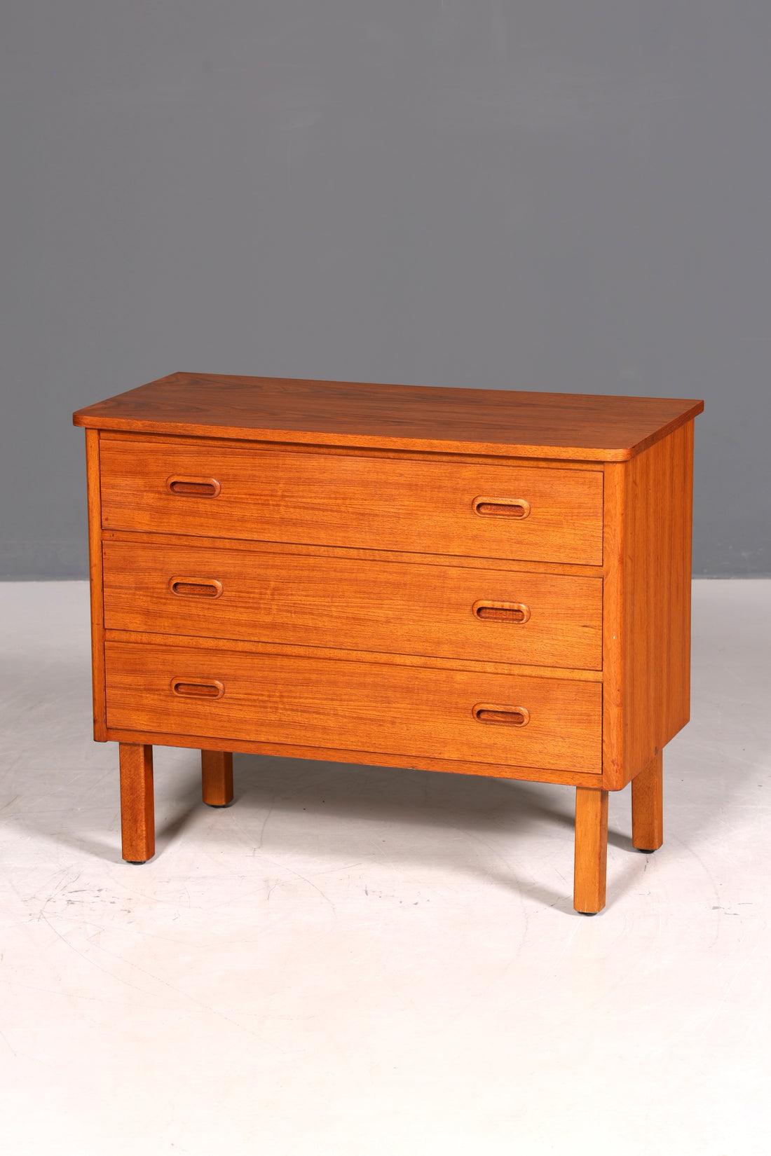 Traumhafte Mid Century Kommode Teak Holz Sideboard Vintage Schubladen Kommode Wäschekommode