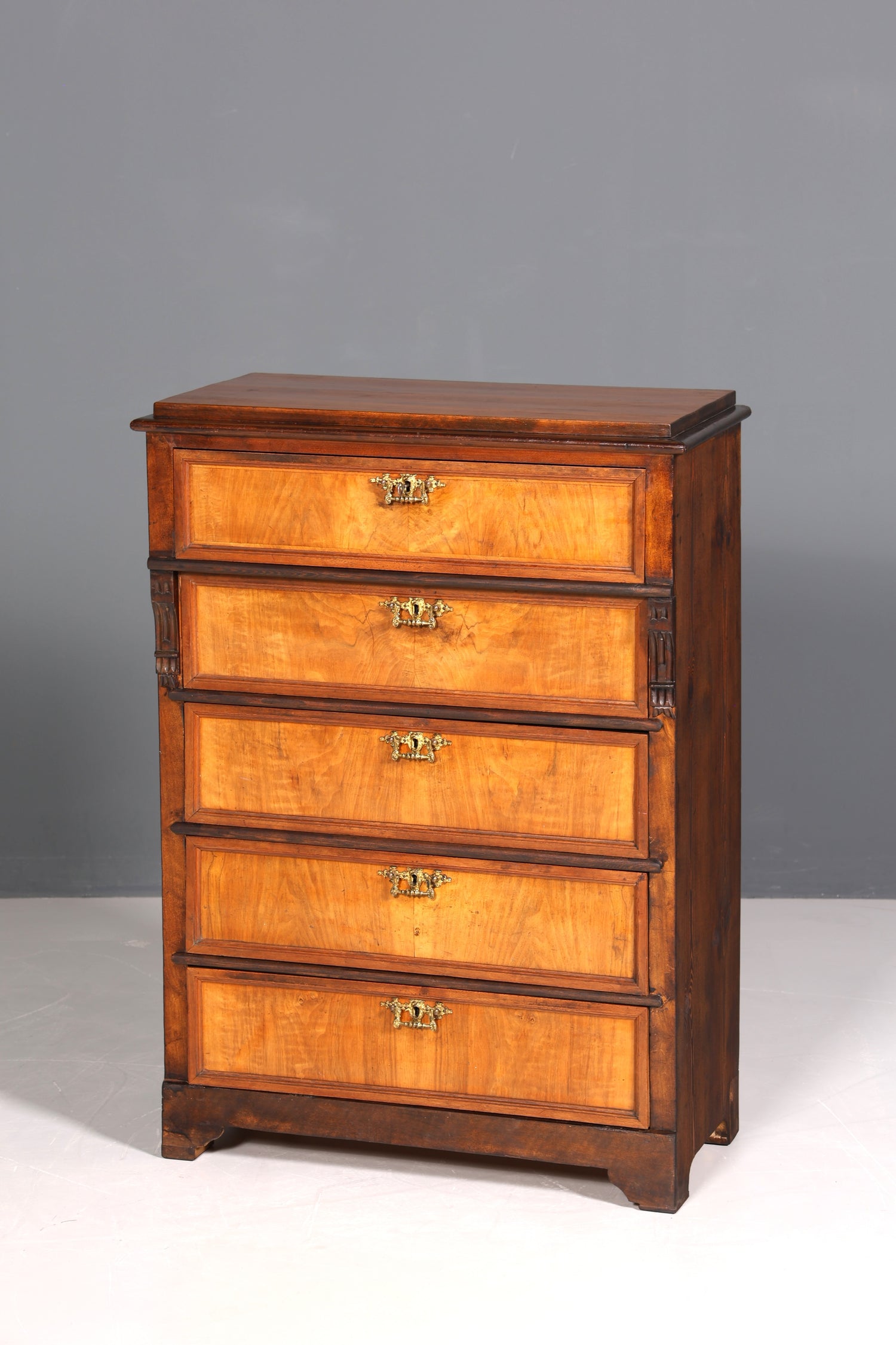 Traumhafte Gründerzeit Kommode Jugendstil Schubladenkommode Antik Vertiko Wäschekommode