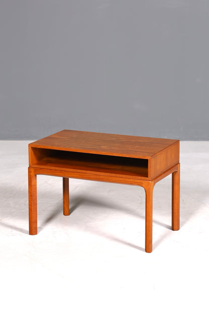 Wunderschöner Aksel Kjersgaard Beisteltlisch Mid Century Ablage Tisch Teak Holz Danish Design Nachttisch