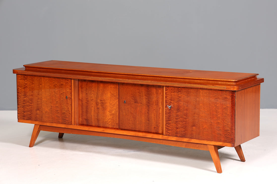 Wunderschönes Mid Century Sideboard Vintage TV Kommode 60s Schrank Retro Longboard