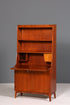 Wunderschöner Mid Century Schrank Bücherregal Vintage Sekretär Highboard Holz Regal