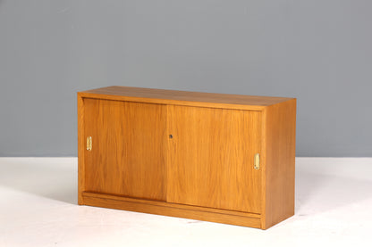 Wunderschöne Mid Century Kommode Vintage Schiebetür WB Schrank 60er Jahre 2 von 4