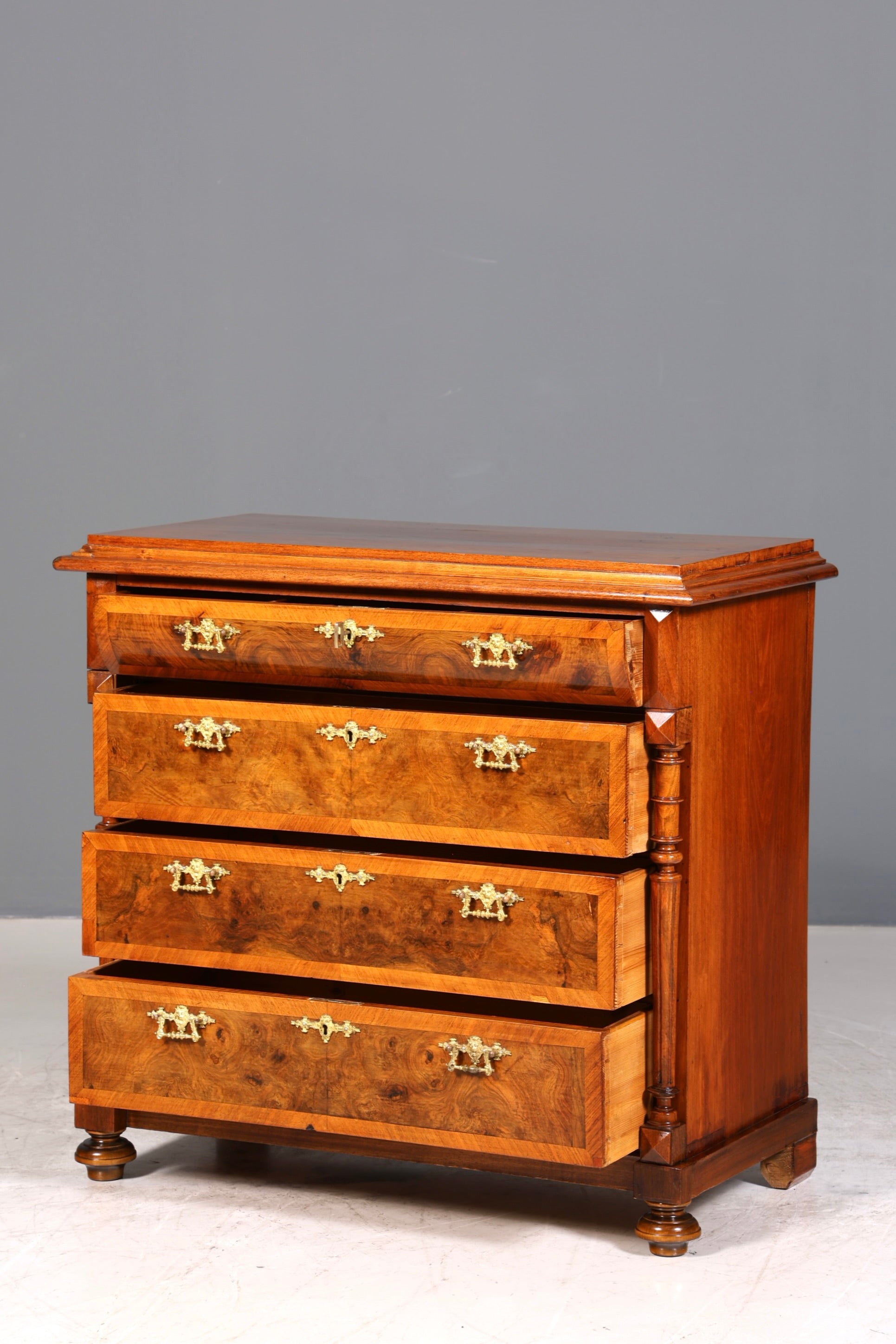 Wunderschöne Louis Philippe Kommode Gründerzeit Schubladen Kommode um 1880