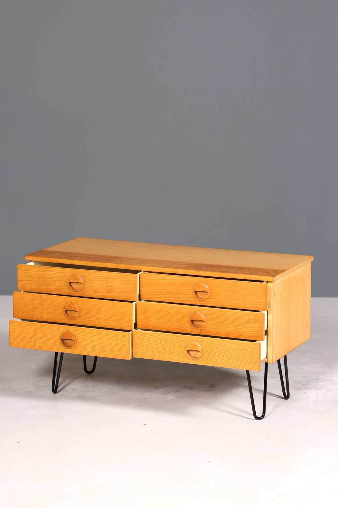Original Hellerau Kommode Vintage Joachim Nebelung 430 Bauhaus Retro Schrank Schubladenkommode