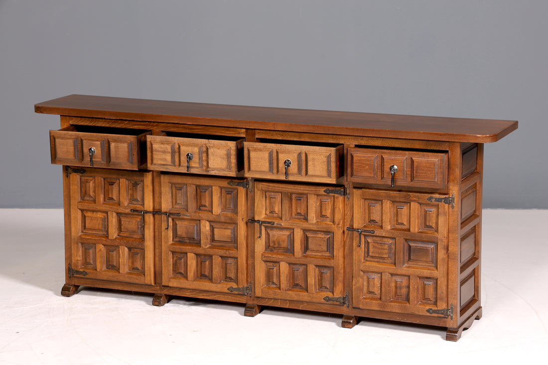 Wunderschönes Spanisches Sideboard echt Holz Schrank Kommode rustikales Buffet