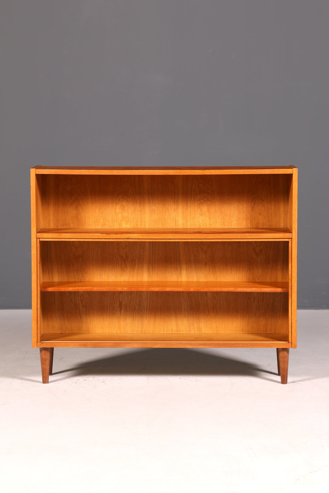 Wunderschönes Mid Century Regal Vintage Bücherregal 60er Jahre Holz Regal Buchablage
