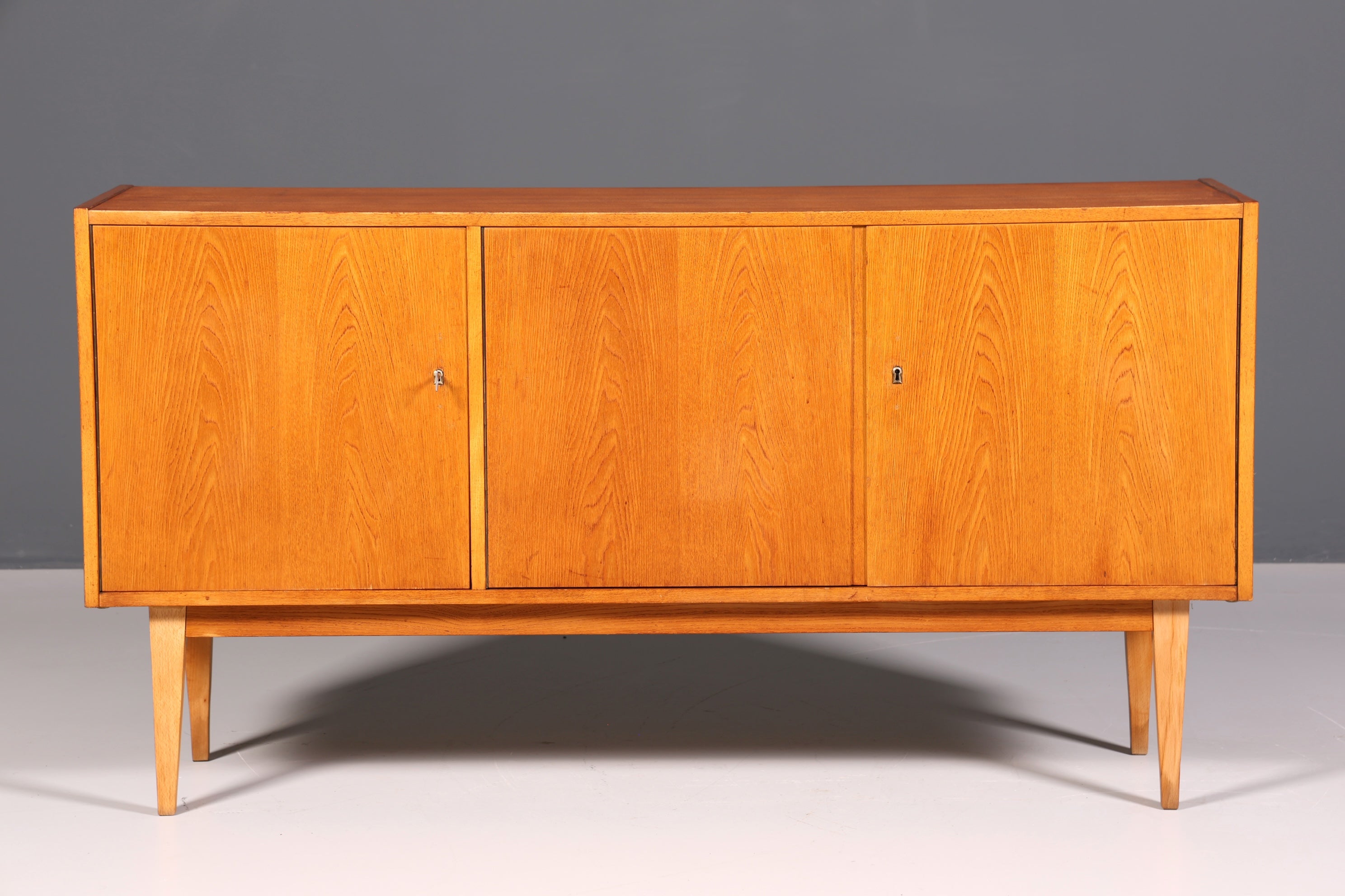 Wunderschönes Original Hellerau Sideboard Franz Ehrlich 602 Schrank Mid Century TV Schrank VEB