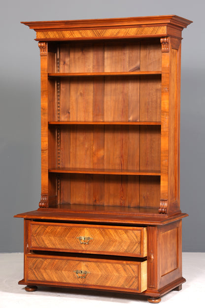 Traumhaftes Gründerzeit Bücherregal Jugendstil Regal um 1890 Antik Buchablage Bookshelf