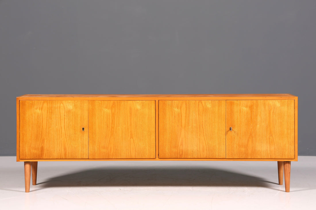 Traumhaftes Mid Century Sideboard Vintage TV Kommode 60s Schrank Longboard Retro Lowboard