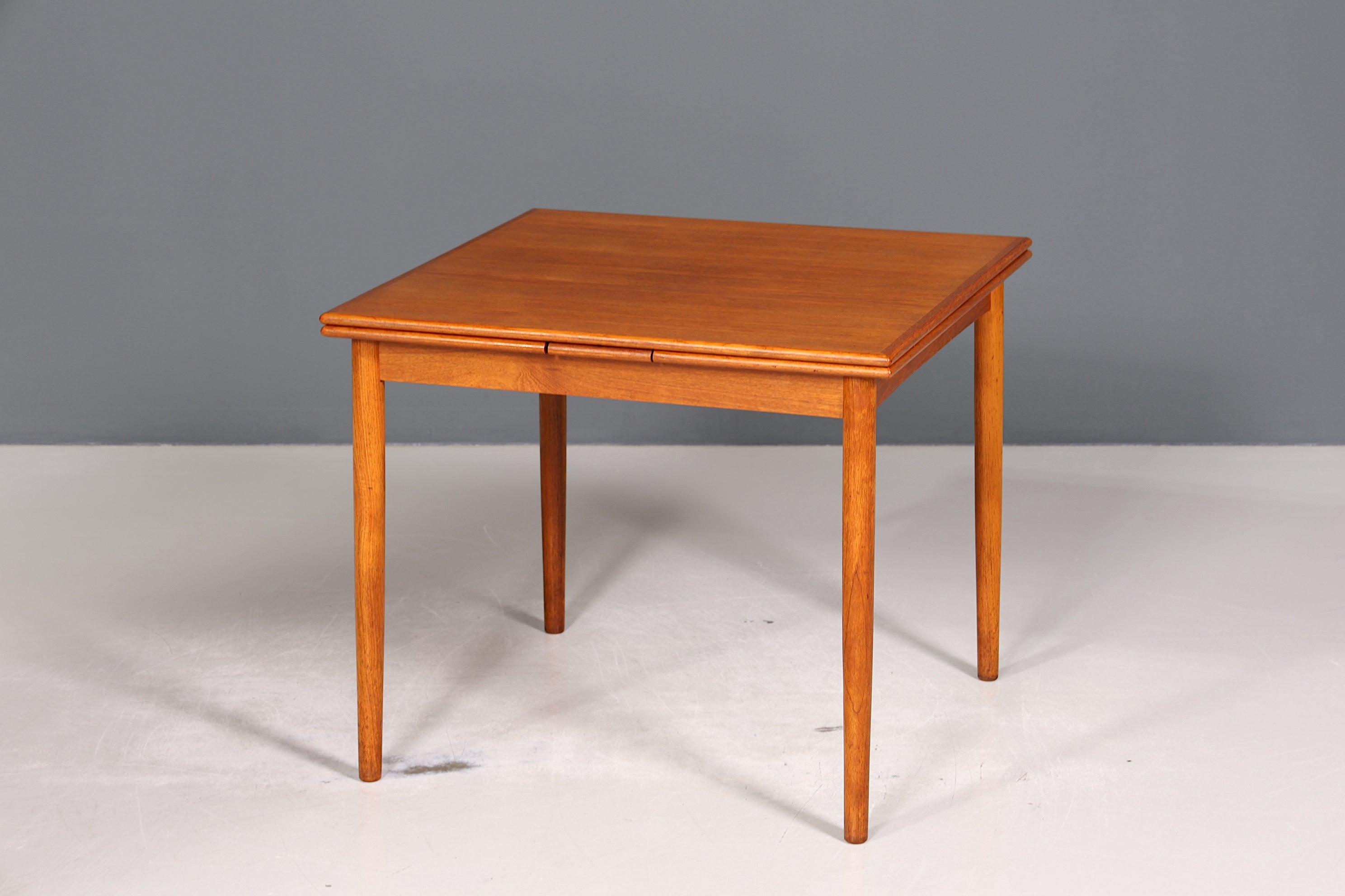 Traumhafter Mid Century Esstisch ausziehbarer Danish Design Teak Holz Küchentisch Esszimmer Tisch