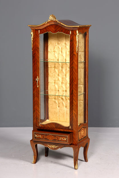 Fantastic baroque style display cabinet, antique style collector&