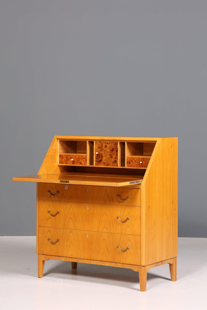 Stilvoller Mid Century Sekretär echt Holz &quot;Made in Denmark&quot; Büro Schrank Schreibkommode 60er Jahre