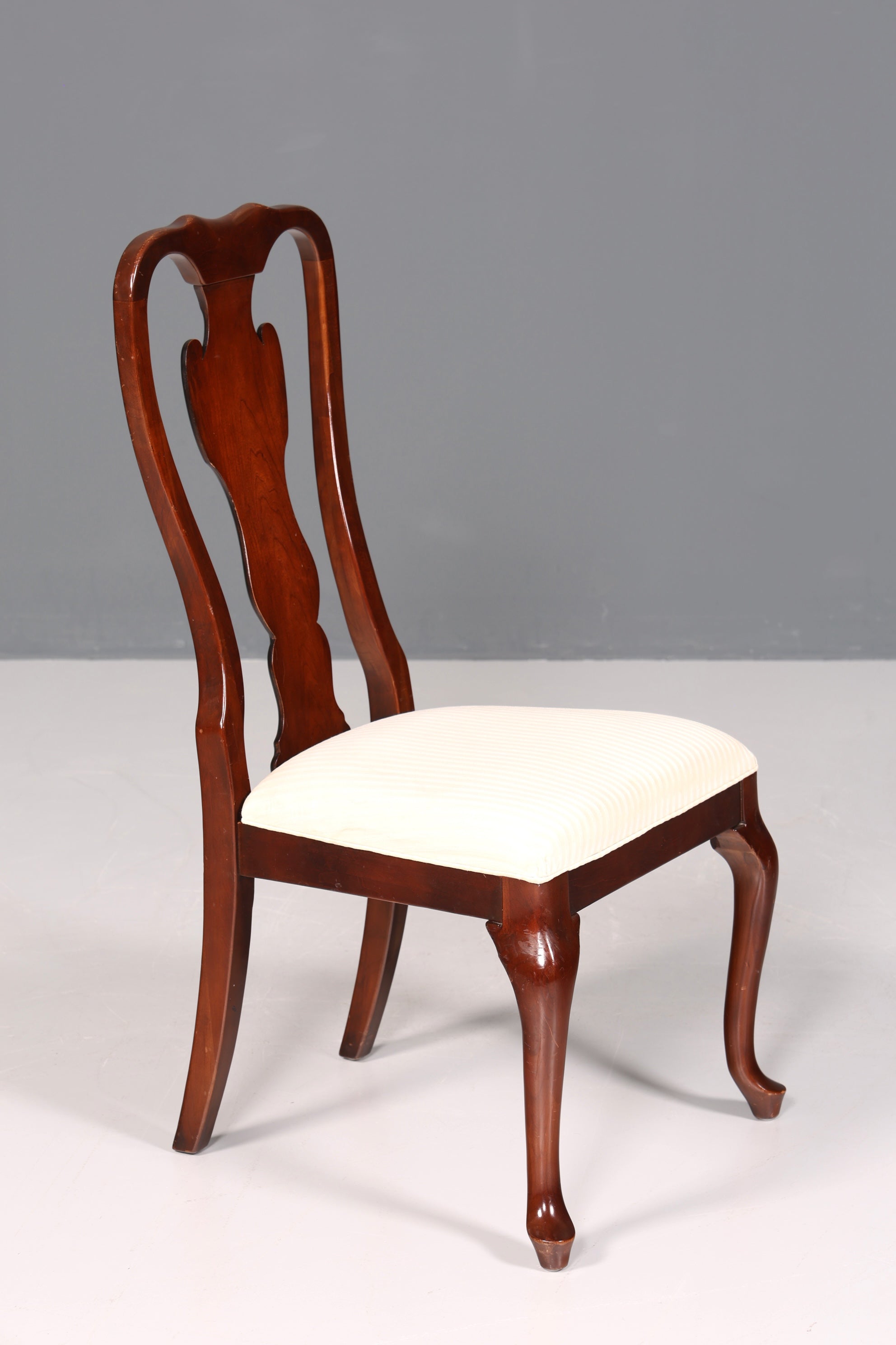 Stilvoller Original Drexel Heritage Stuhl Chippendale USA Sekretär Schreibtisch Stuhl Küchenstuhl 1 von 3