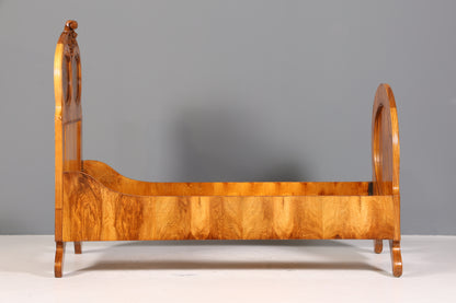 Wunderschönes Louis Philippe Bett Antik Bettgestell echt Holz um 1890