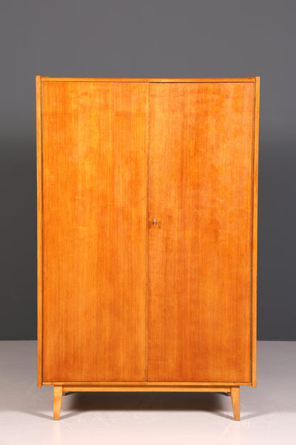 Traumhafter Mid Century Kleiderschrank Vintage Schrank Retro Wäscheschrank Dielenschrank
