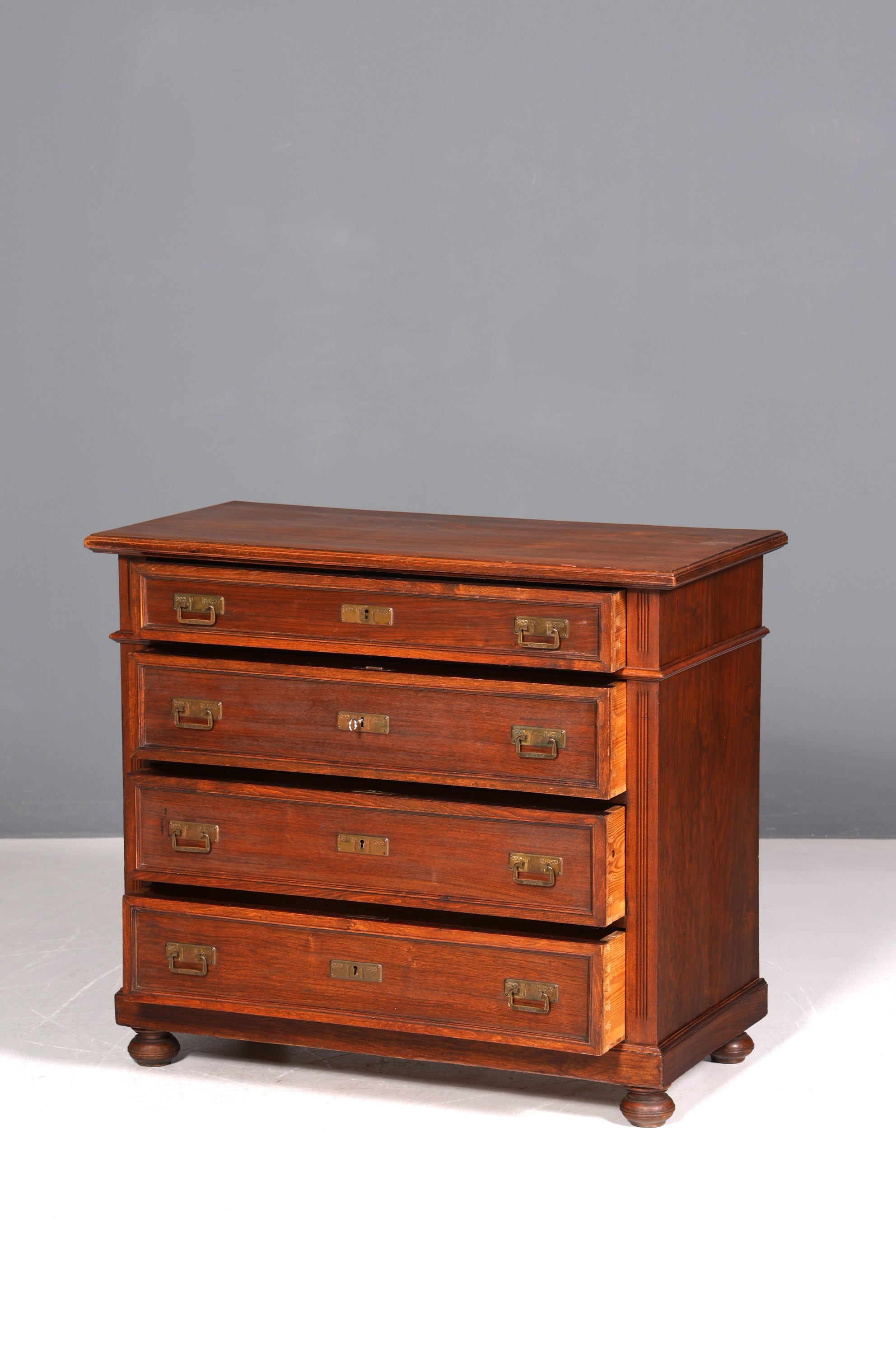 Wunderschöne Jugendstil Kommode Gründerzeit Eiche Antik Schubladenkommode Sideboard