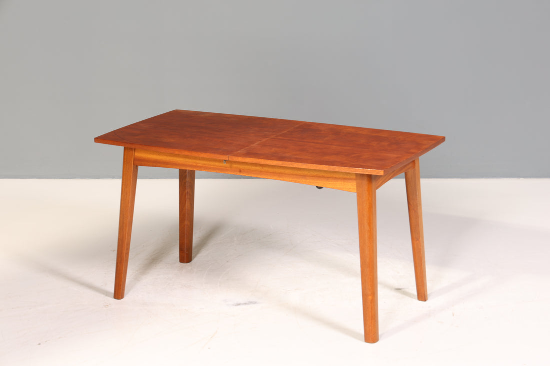 Wunderschöner Mid Century Küchentisch Vintage Tisch ausziehbar und höhenverstellbar