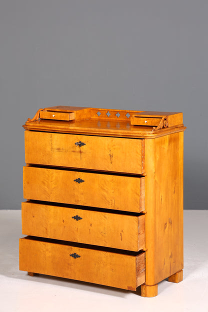 Wunderschöne Original Biedermeier Kommode Antik um 1880 Schubladenkommode Vertiko