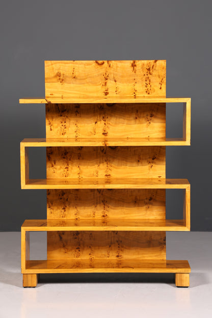 Traumhaftes Art Deco Stil Bücherregal Birke Luxus Möbel Kult Schrankregal Regal