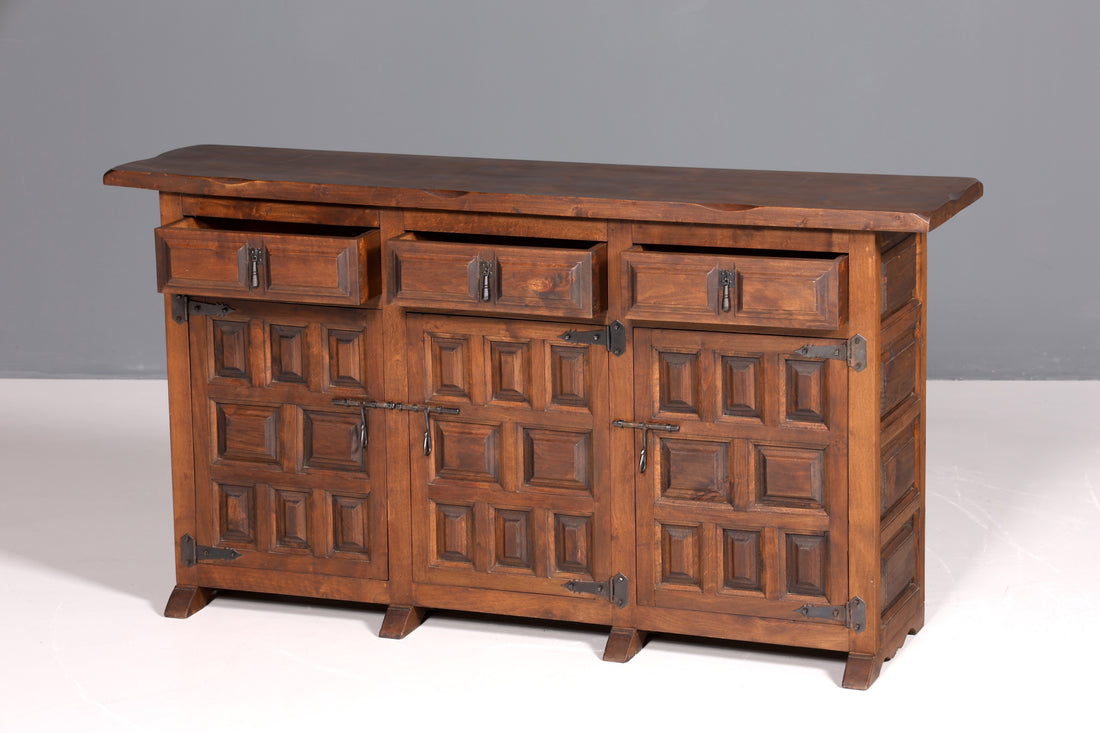 Wunderschönes Spanisches Sideboard echt Holz Schrank Kommode rustikales Buffet